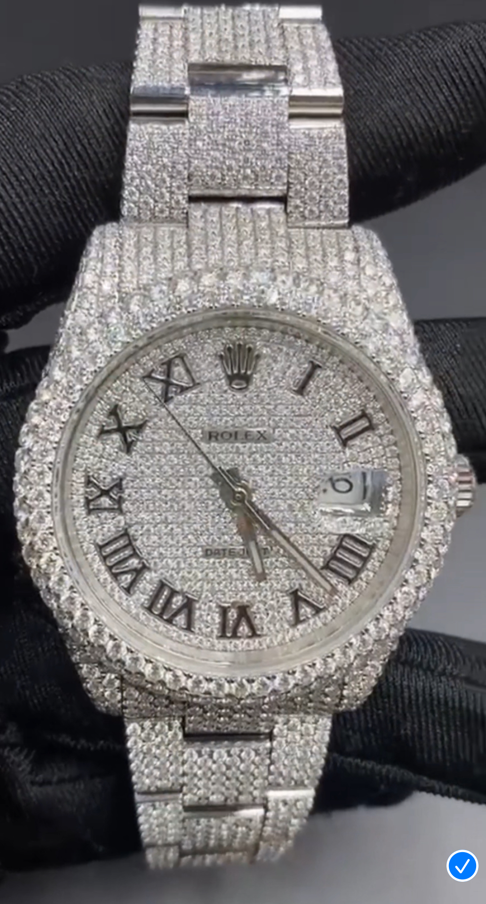 Iced Rolex Datejust